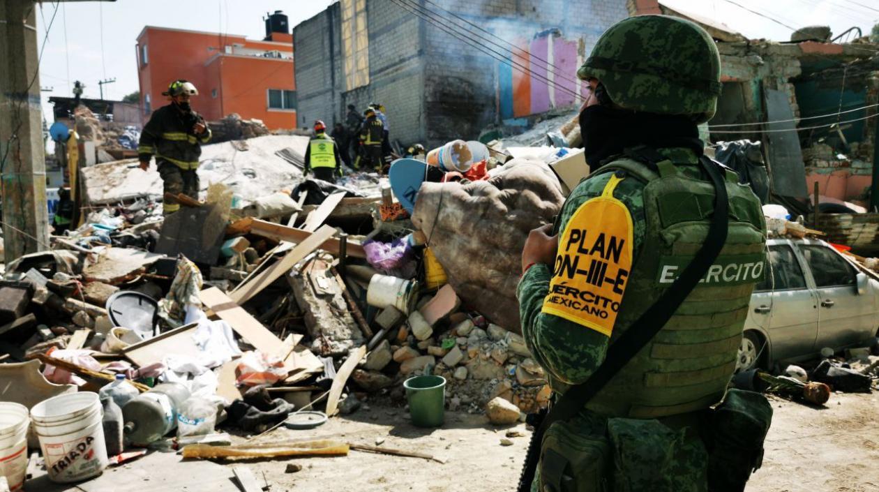 Personal del Gobierno, Guardia Naciona y Ejército tienen control del área.