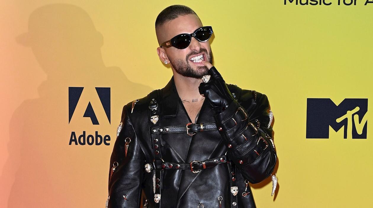 El cantante colombiano Maluma.