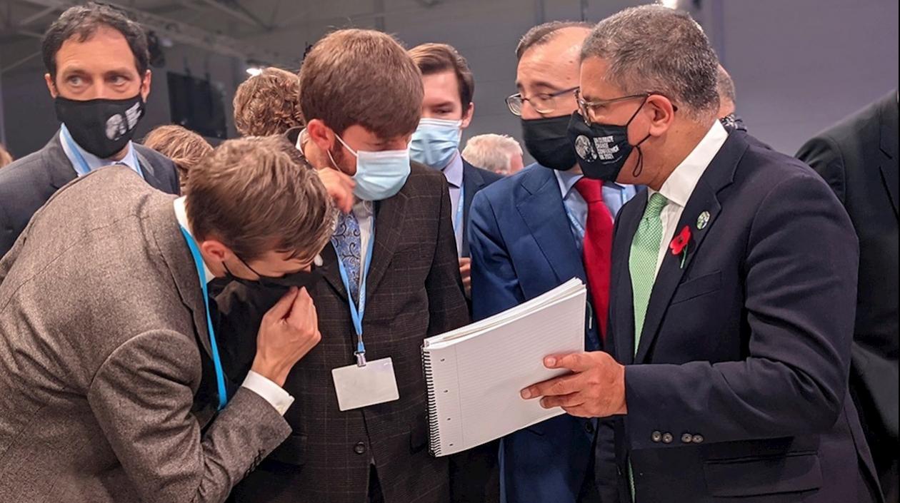 La imagen final que dejó la COP26.