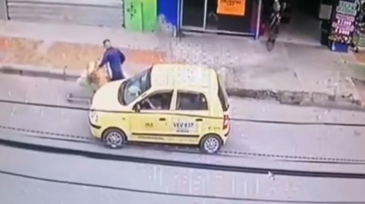 Robo a adulto mayor en Bogotá. 