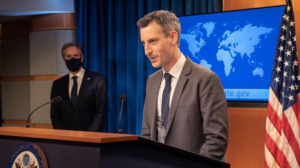 Ned Price, el portavoz del Departamento de Estado.