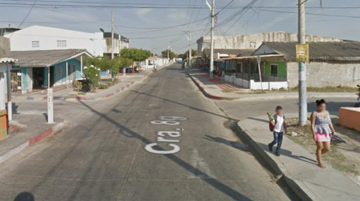 Carrera 8G con calle 97, lugar donde ocurrió el accidente. 