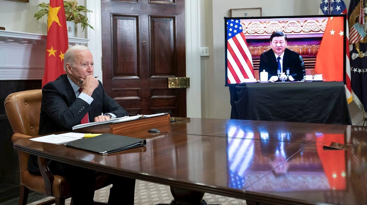 Joe Biden y Xi Jinping.
