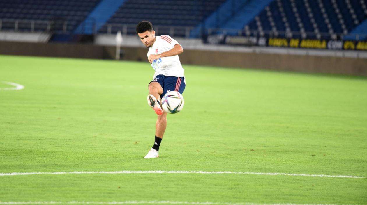 Luis Díaz, delantero guajiro. 