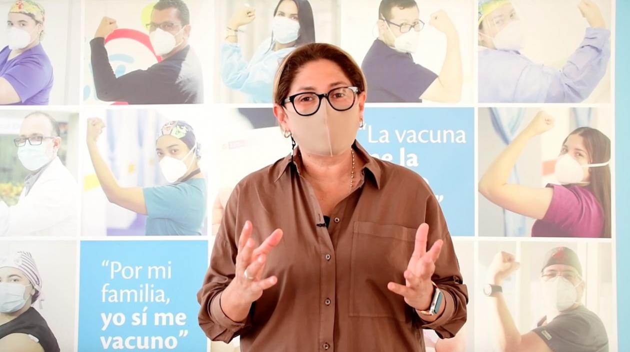 Alma Solano, Secretaria de Salud del Atlántico.