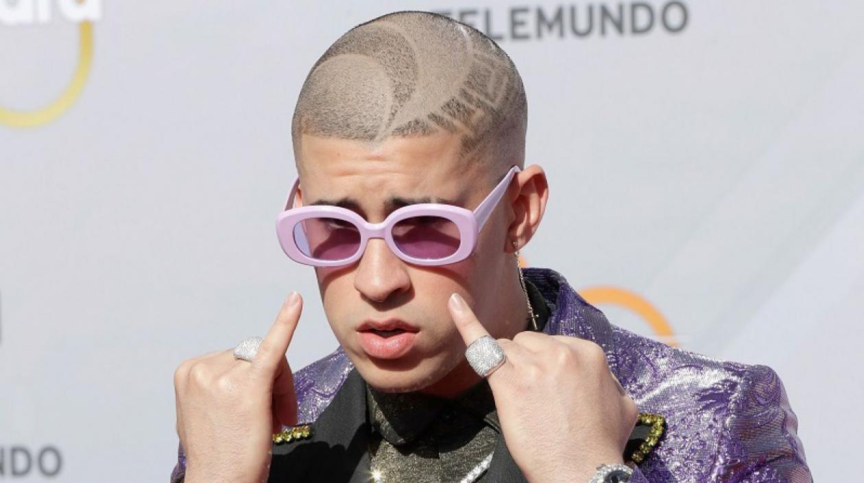 El artista urbano puertorriqueño Bad Bunny.