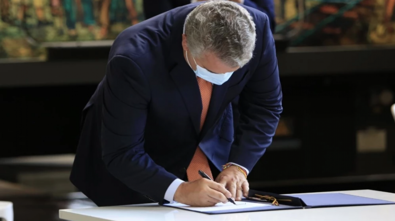 El Presidente de la República, Iván Duque.