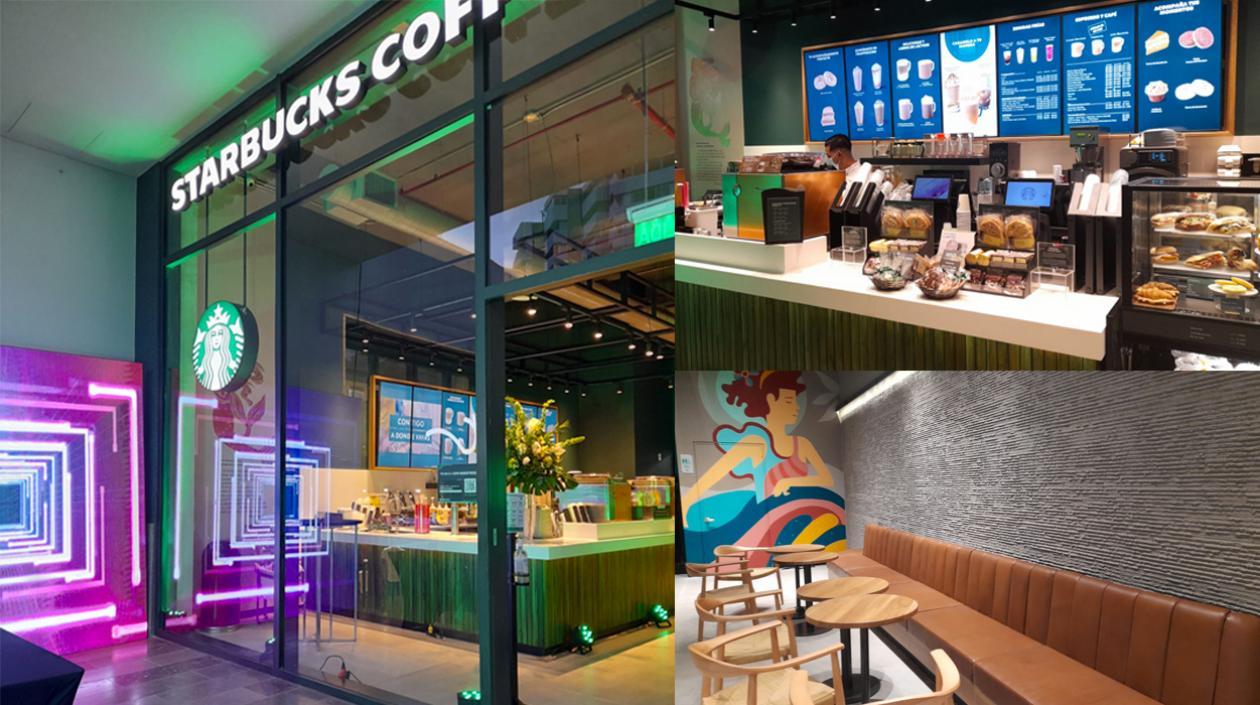 Primera tienda de cafeterías Starbucks en Barranquilla