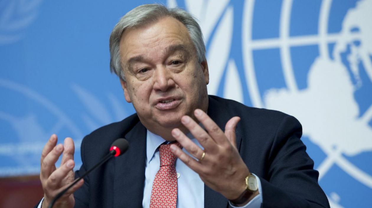 Antonio Guterres, secretario general de la ONU.