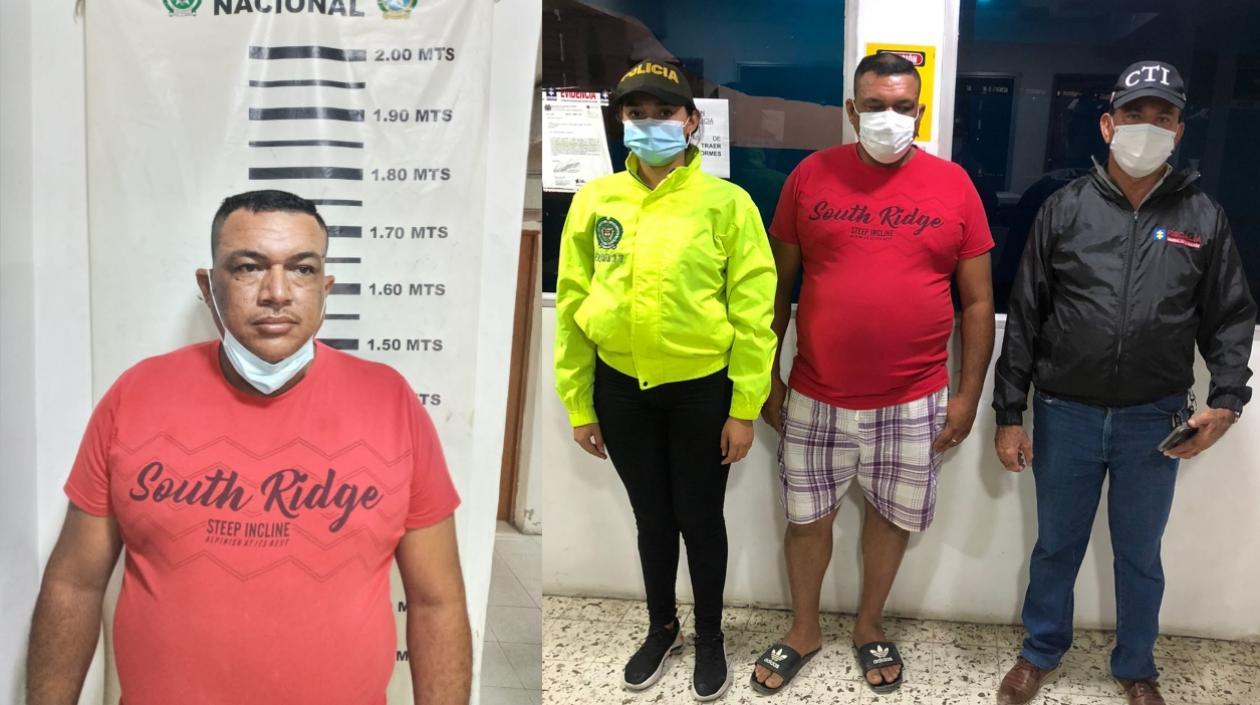 Deivis Manuel Bolaño Noriega tras ser llevado a la URI de Soledad. 