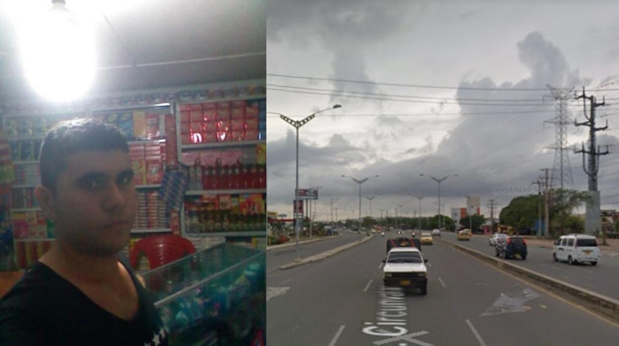 Héctor Solano Rodríguez sufrió el accidente a la altura de Metroparque. 