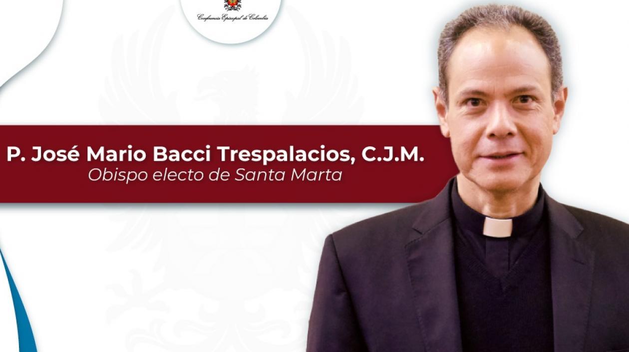 El sacerdote José Mario Bacci fue nombrado Obispo de Santa Marta.