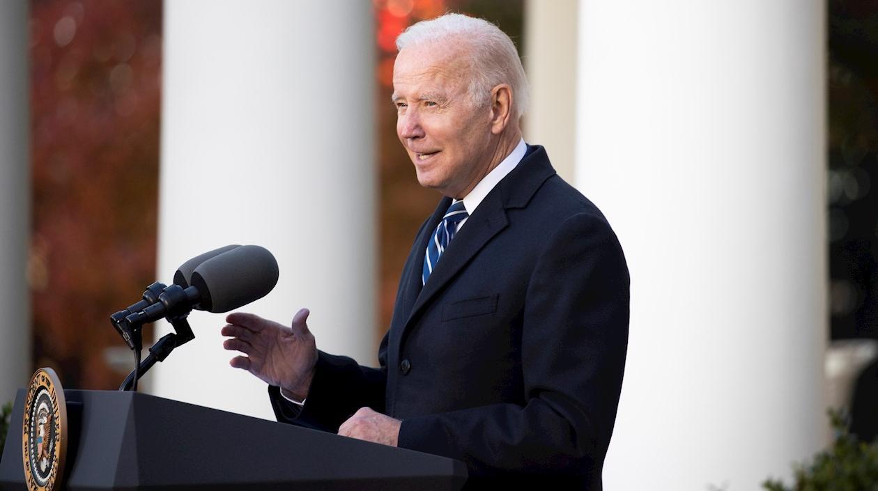 El presidente de Estados Unidos, Joe Biden.