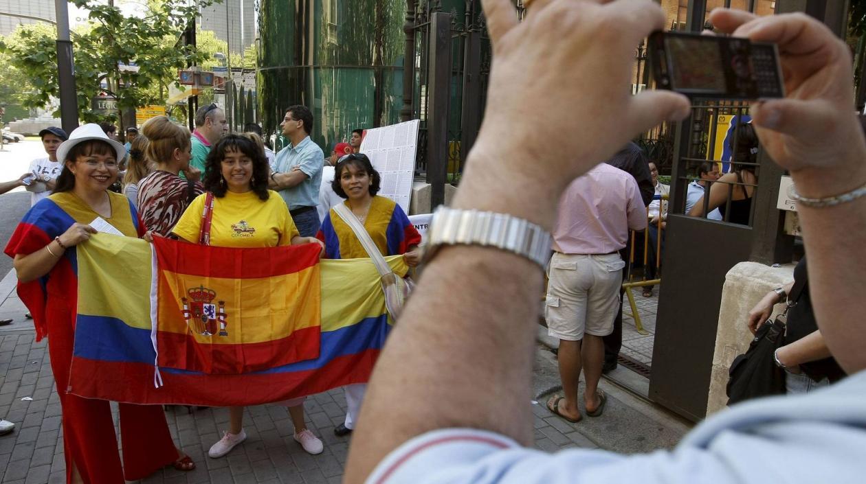 Colombianos en España