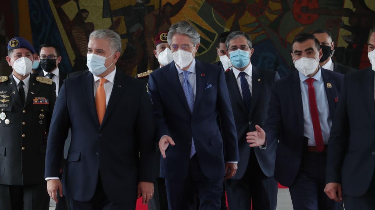 Iván Duque llega a Ecuador a reunirse con Guillermo Lasso