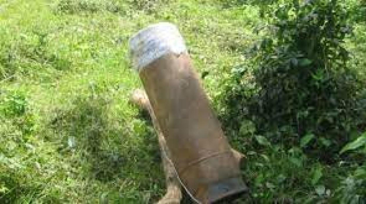 Explosivo conocido como tatuco.