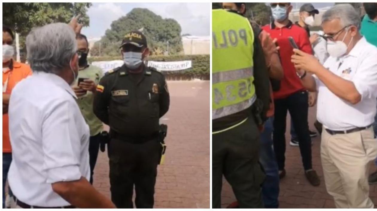 El secretario de Gobierno de Santa Marta, Adolfo Bula.