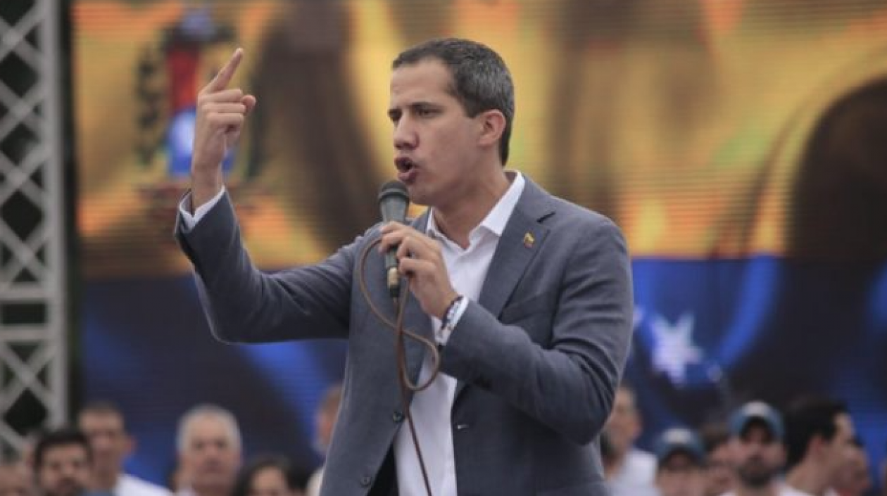 El líder opositor de Venezuela Juan Guaidó.