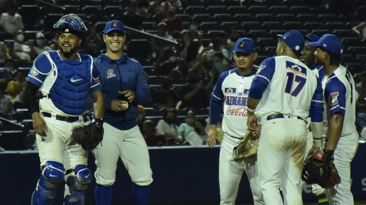 José Mosquera, Carlos Arroyo y Jair Camargo, integrantes de Selección.