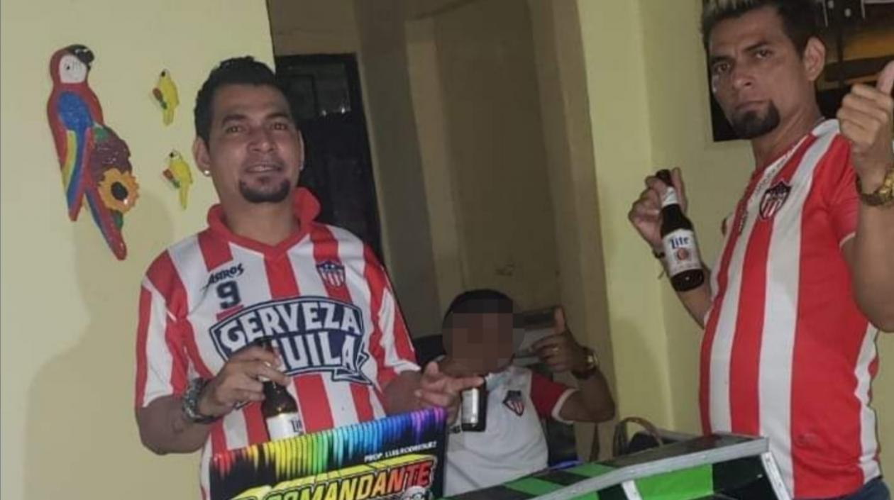 Luis Carlos Rodríguez (izquierda), el fallecido; y José Luis Rodríguez (derecha), el herido. 