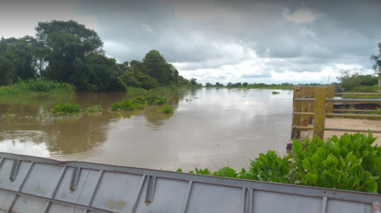 Foto de César Viloria del río San Jorge por Caimito, Sucre.