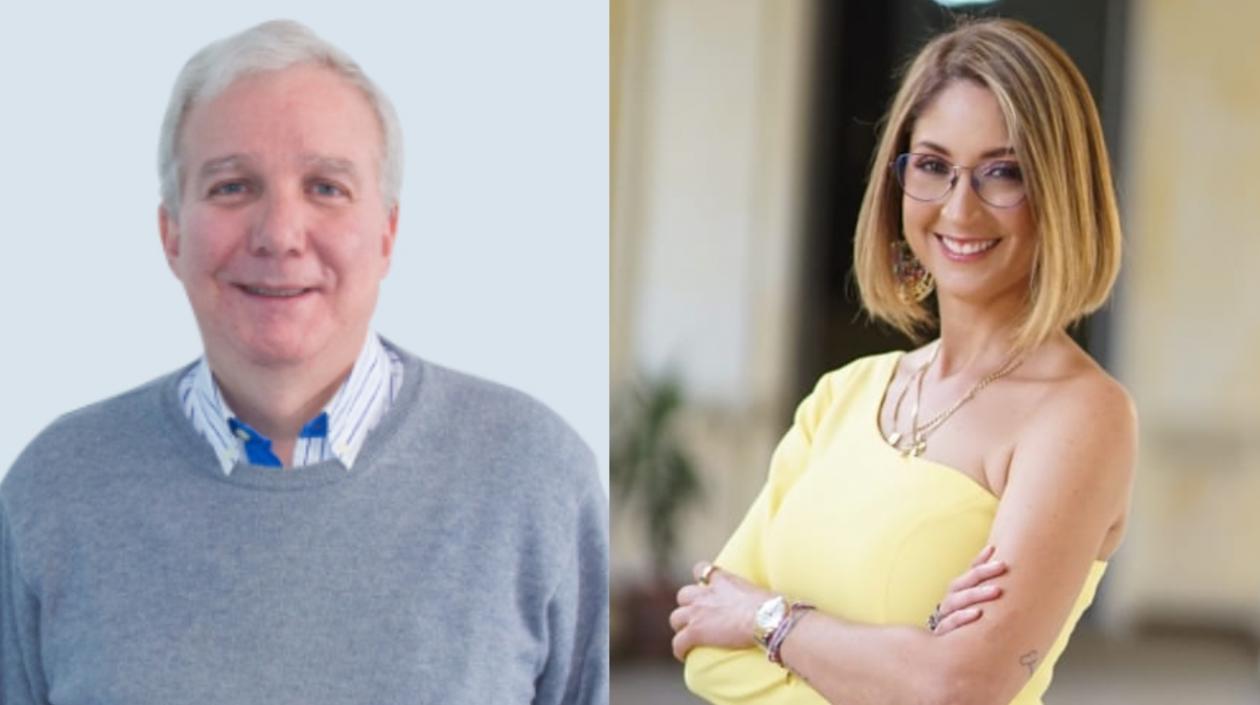 Alain De Remes y Jennifer Arias.