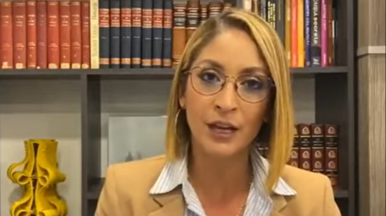 Jennifer Arias, presidenta de la Cámara de Representantes.