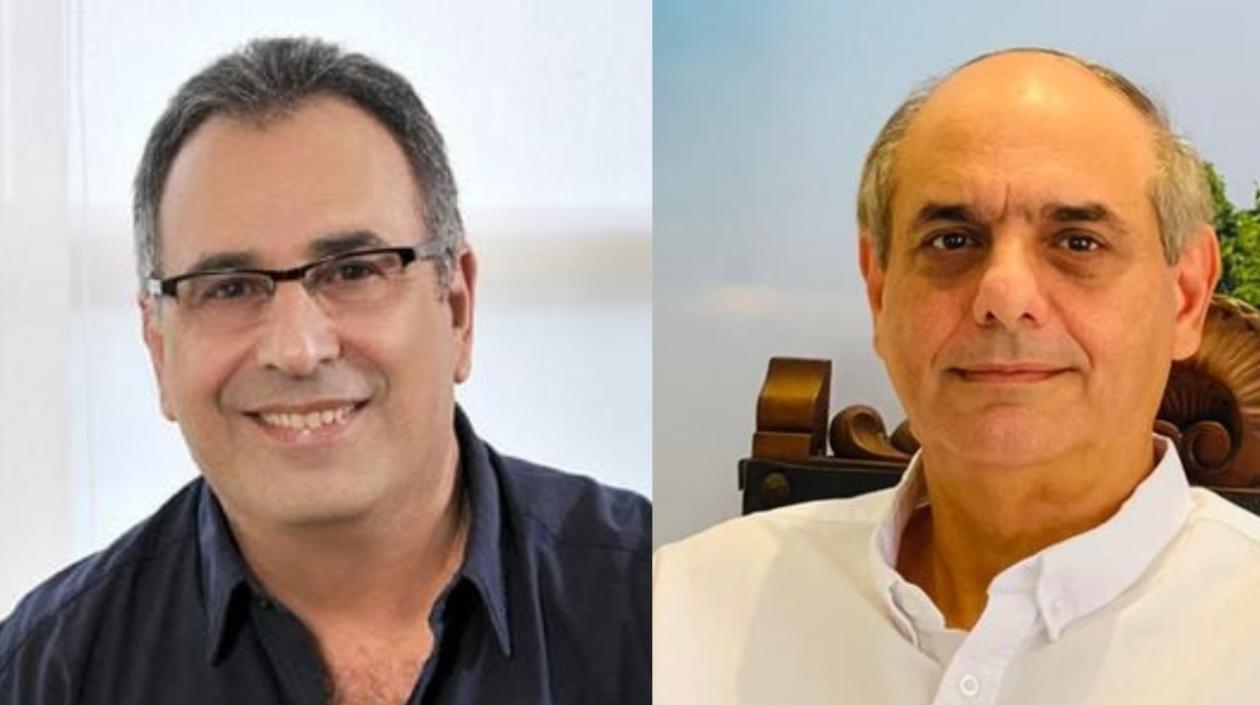 Joseph Daccarett y Ricardo Feris, empresarios.