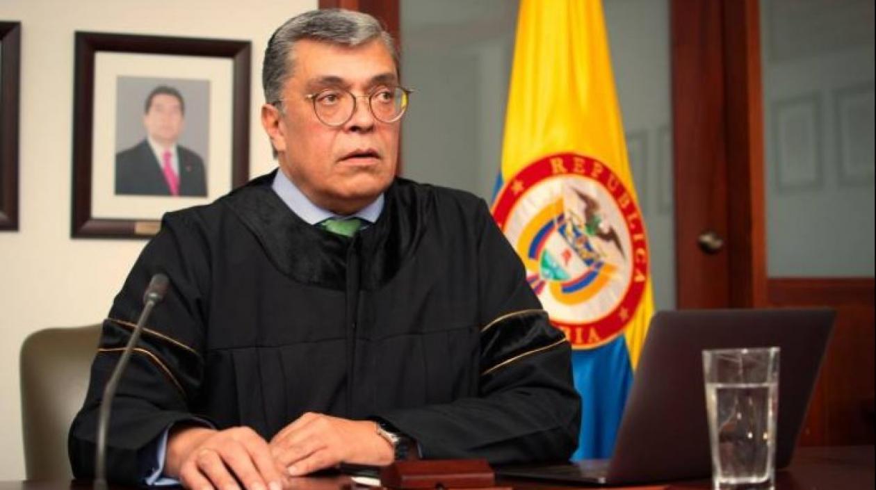 Julio Andrés Sampedro, presidente de la Comisión Nacional de Disciplina Judicial.