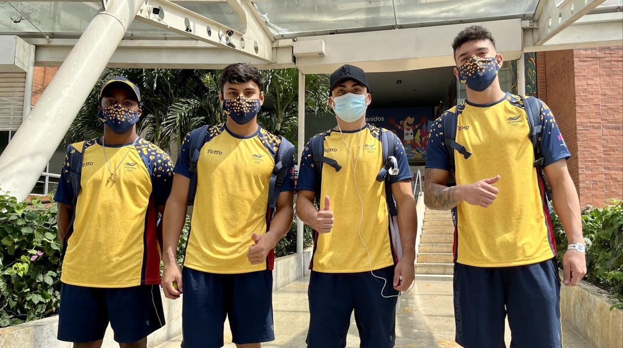 Equipo colombiano de Gimnasia Artística para los Juegos Panamericanos.  