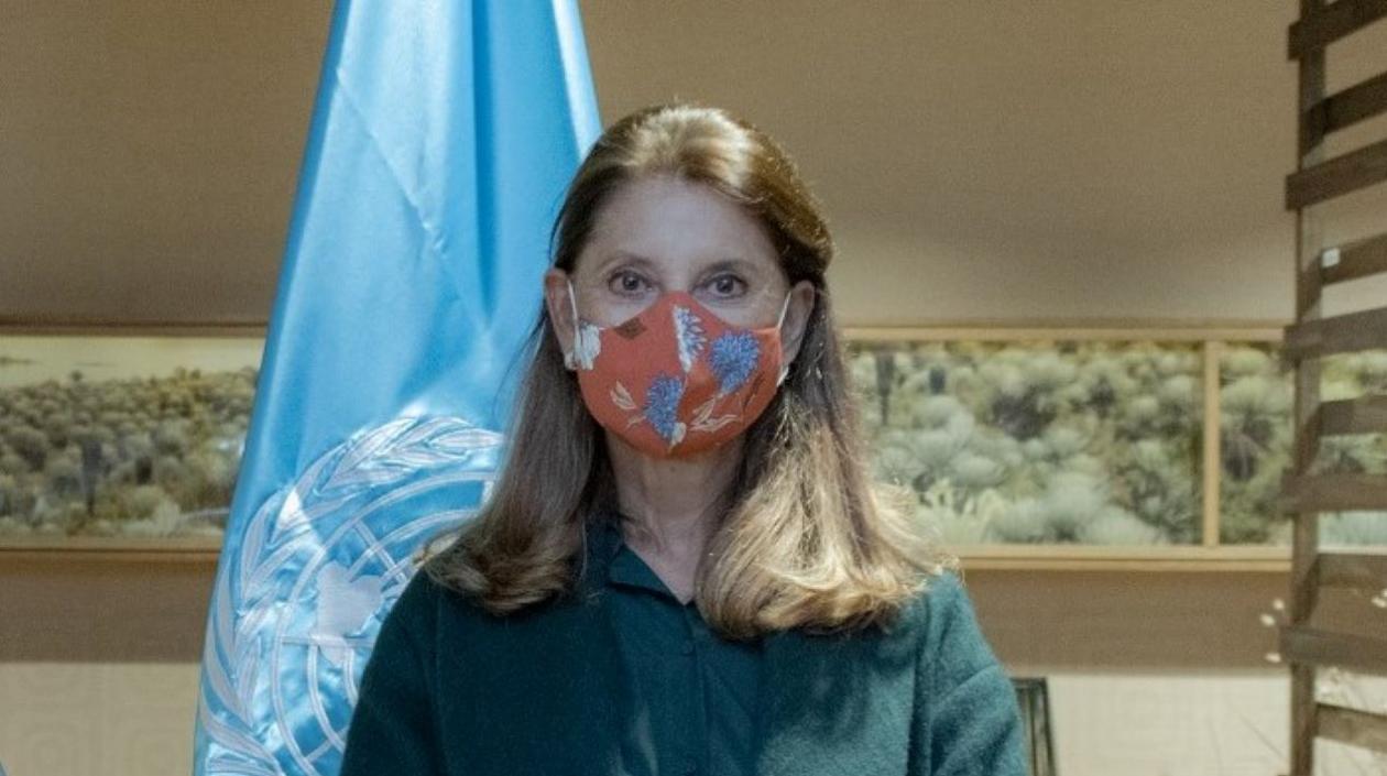 Marta Lucía Ramírez, vicepresidenta y canciller de Colombia.
