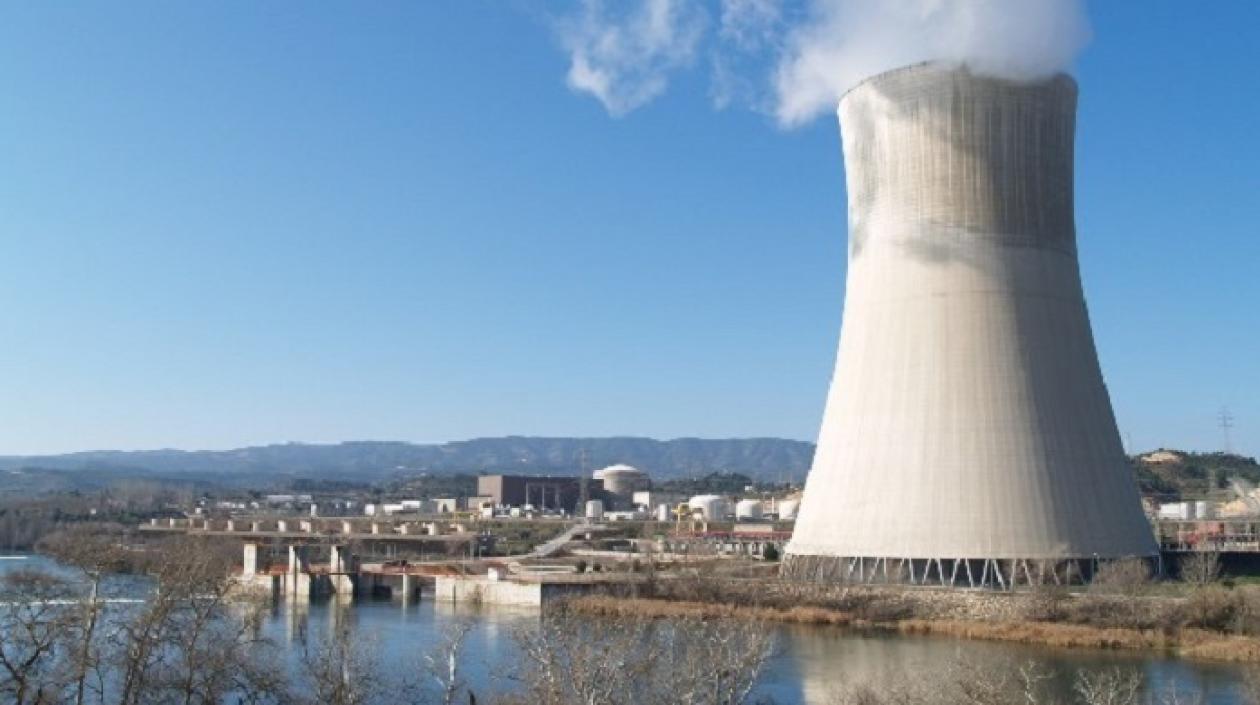 Central nuclear de Ascó (Tarragona), en el norte de España.