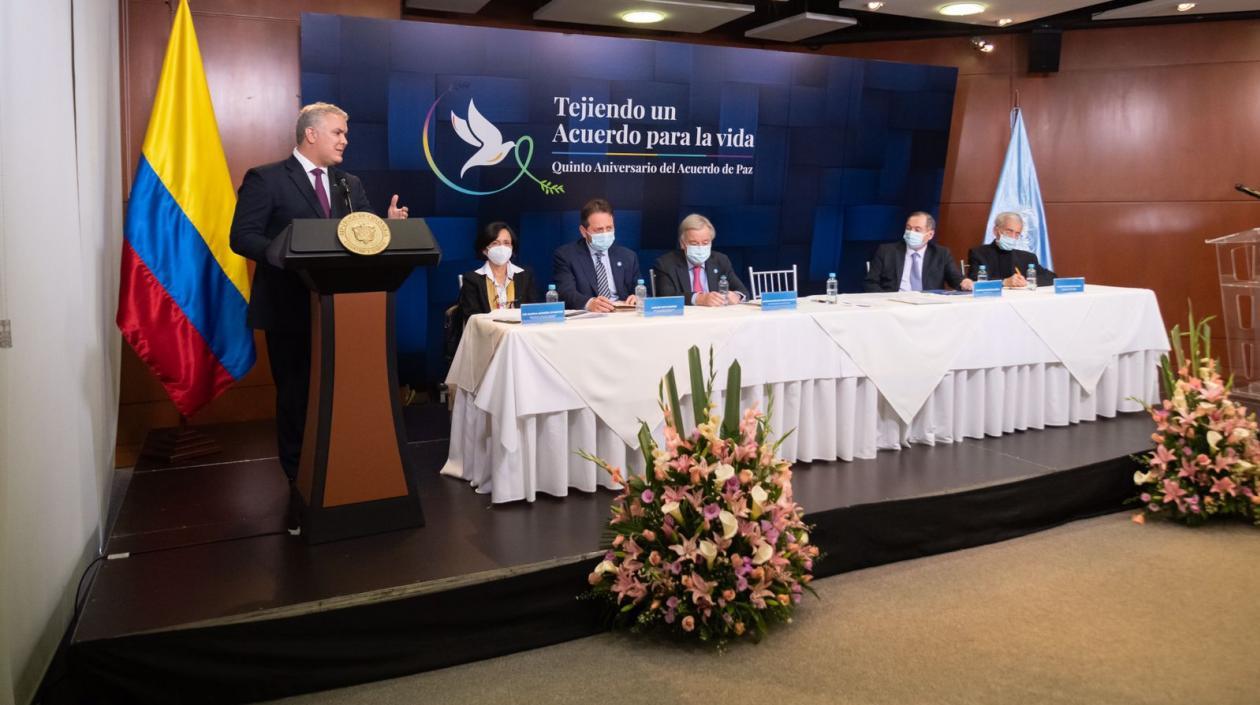 El Presidente de la República, Iván Duque.