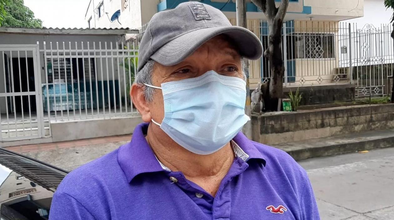 Luis Arrieta, padre de la médica. 