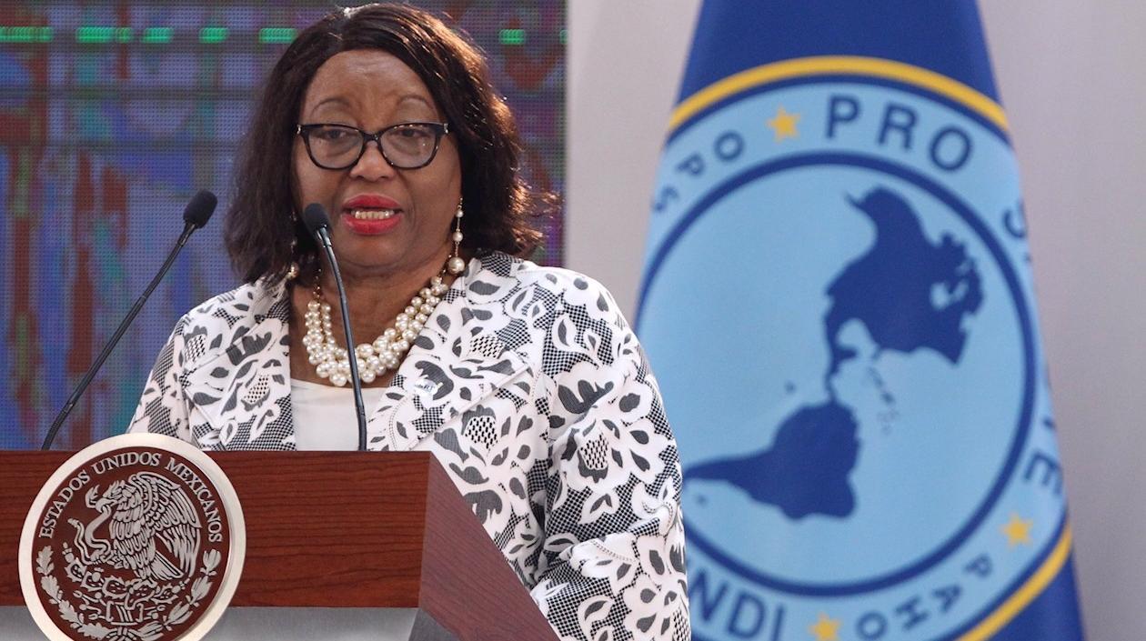 La directora de la OPS, Carissa Etienne.