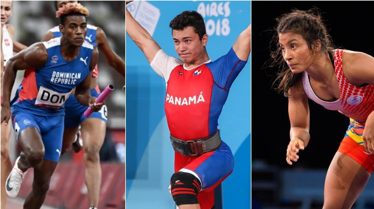 El dominicano Alexander Ogando, el panameño Ronnier Martínez y la ecuatoriana Lucía Yépez, son algunos de los atletas destacados. 
