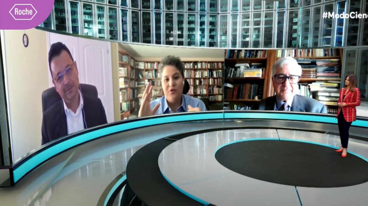 Evento fue organizado por Roche.