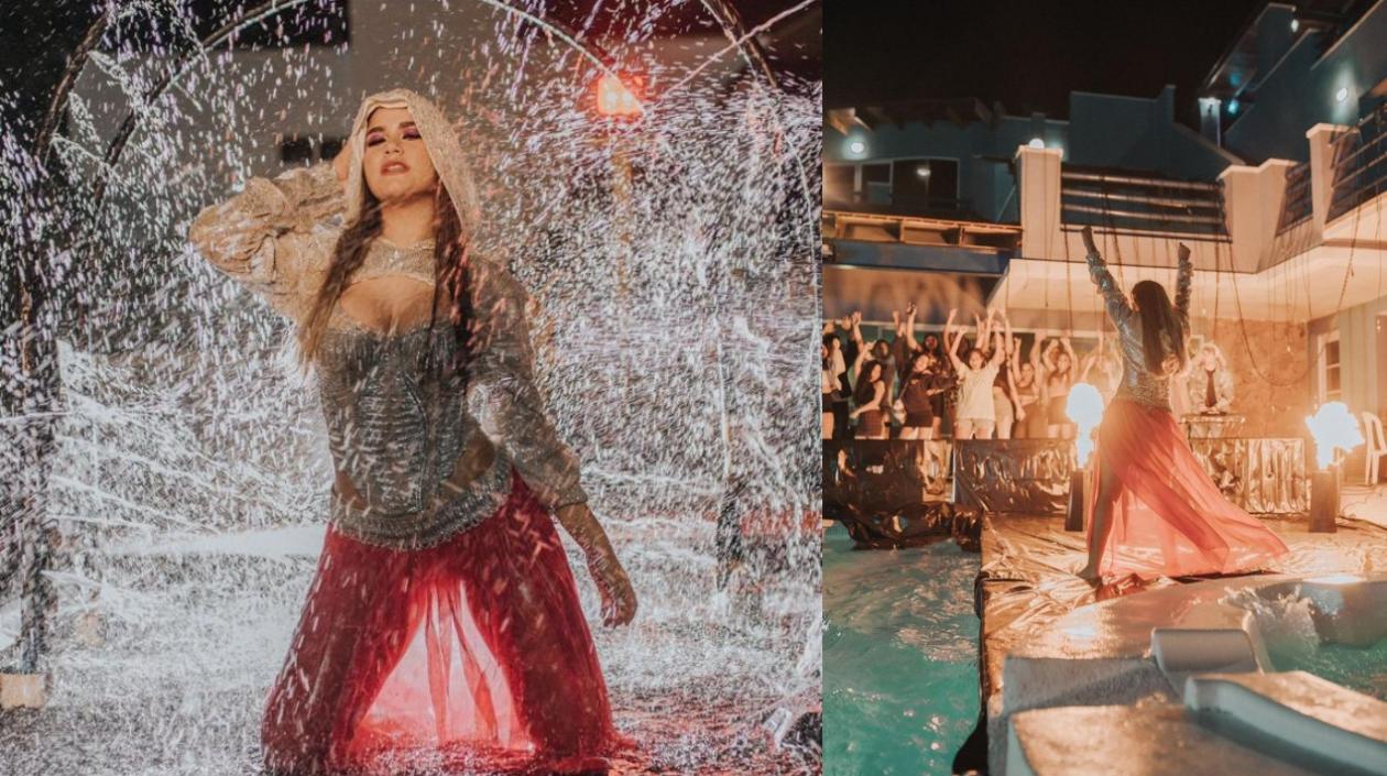 Sharit C, cantante barranquillera.