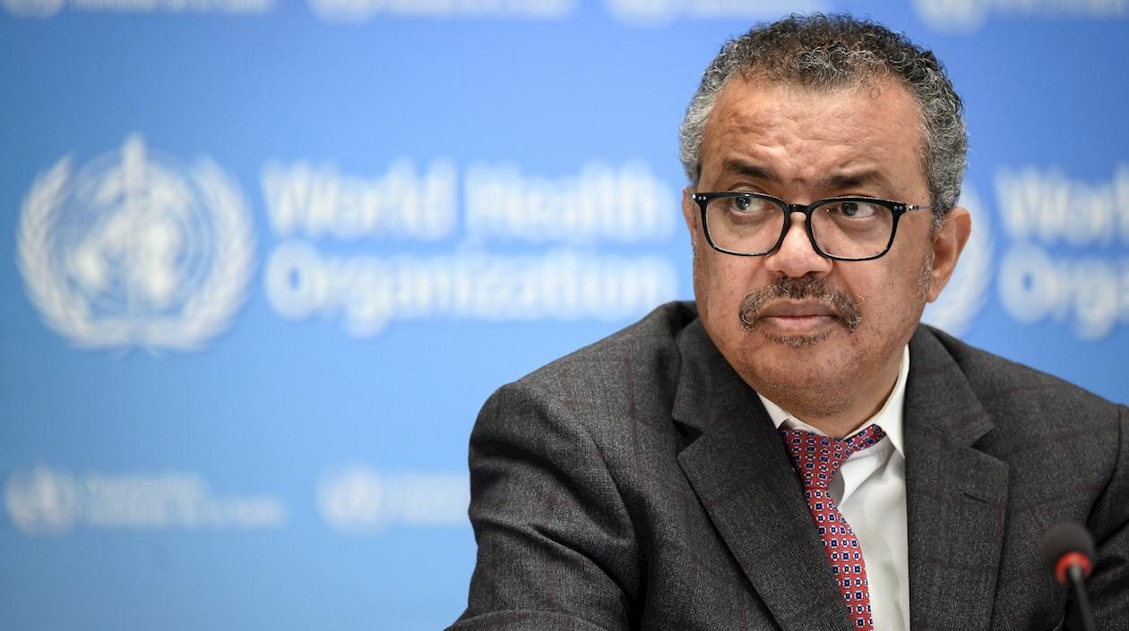 Director general de la OMS, Tedros Adhanom Ghebreyesus.