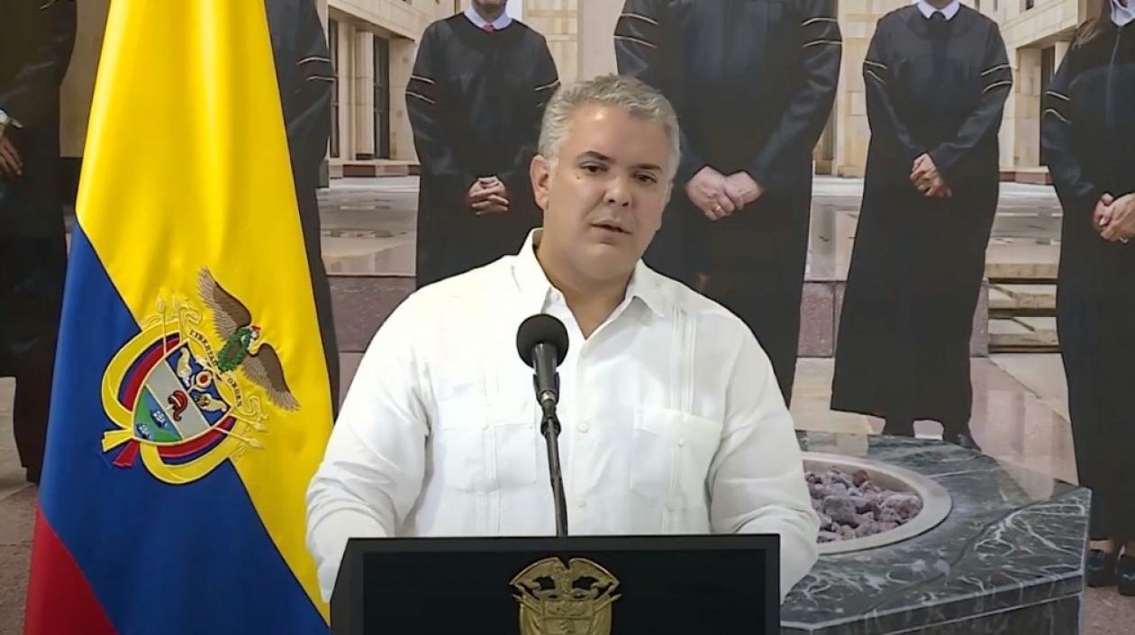 Iván Duque, Presidente de Colombia.