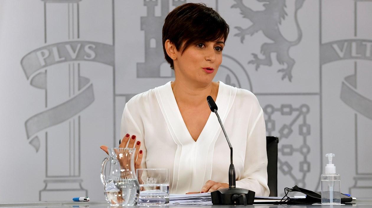 La ministra de Política Territorial, Isabel Rodríguez.