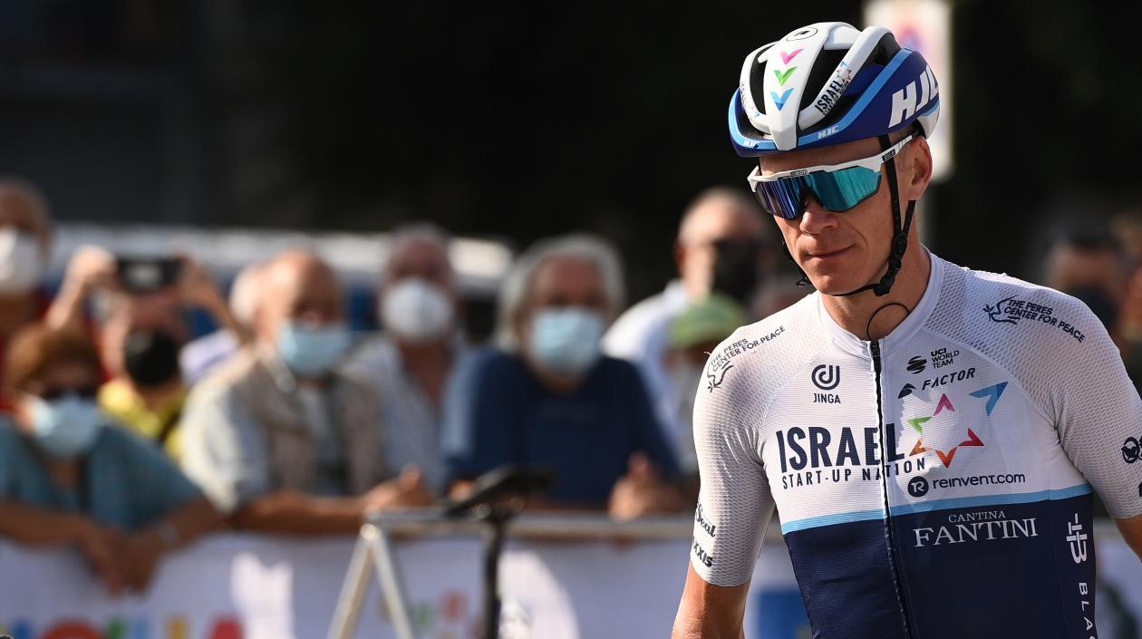 Chris Froome, ciclista británico. 