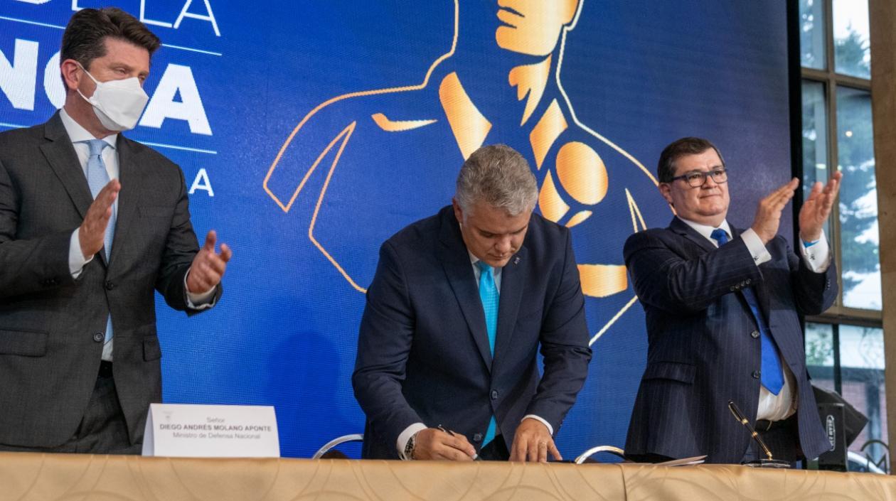 El Presidente de la República, Iván Duque.