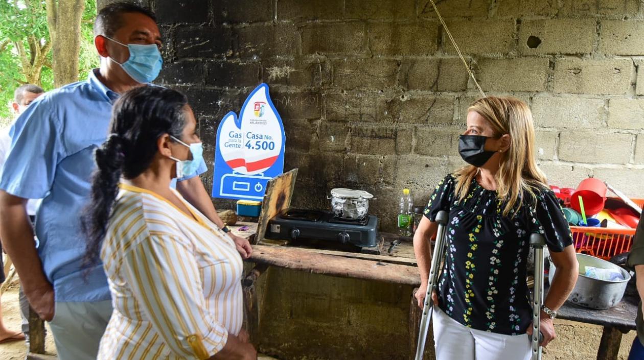 La Gobernadora del Atlántico, Elsa Noguera.