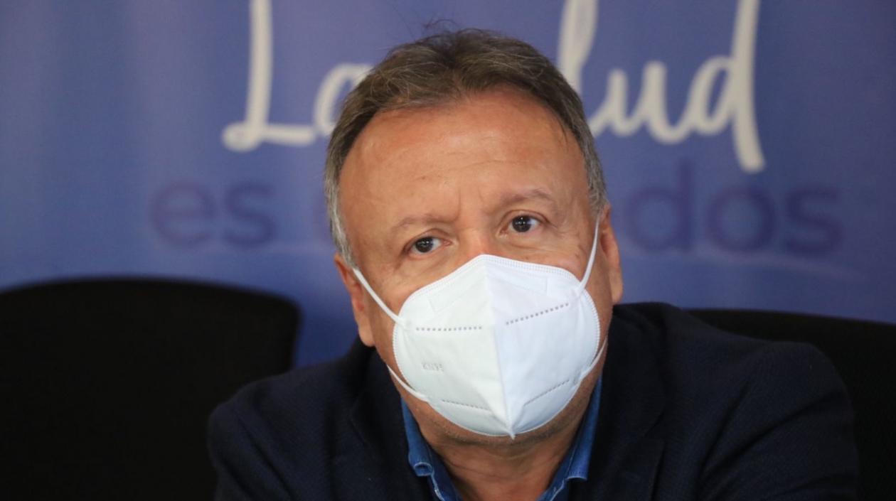 El Viceministro de Salud, Luis Alexander Moscoso.