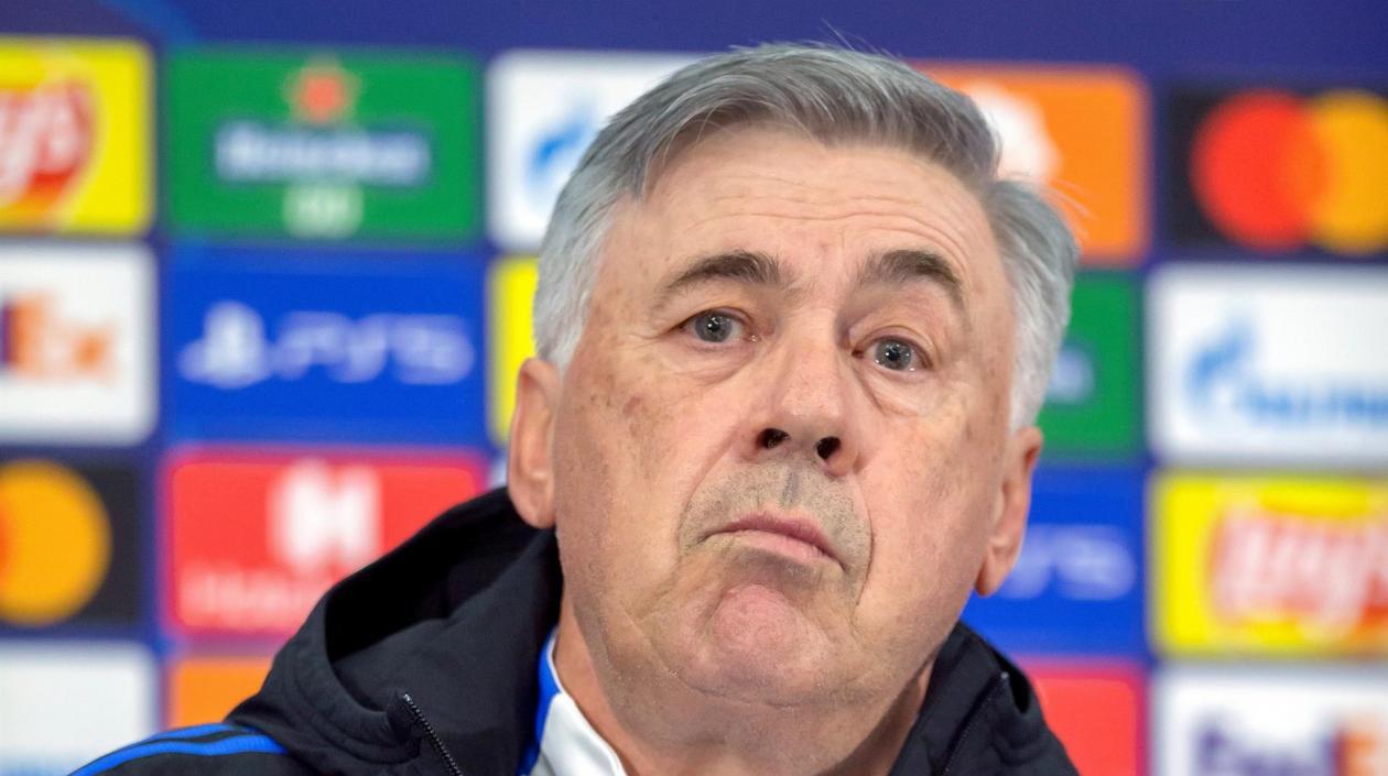 Carlo Ancelotti, técnico del Real Madrid. 