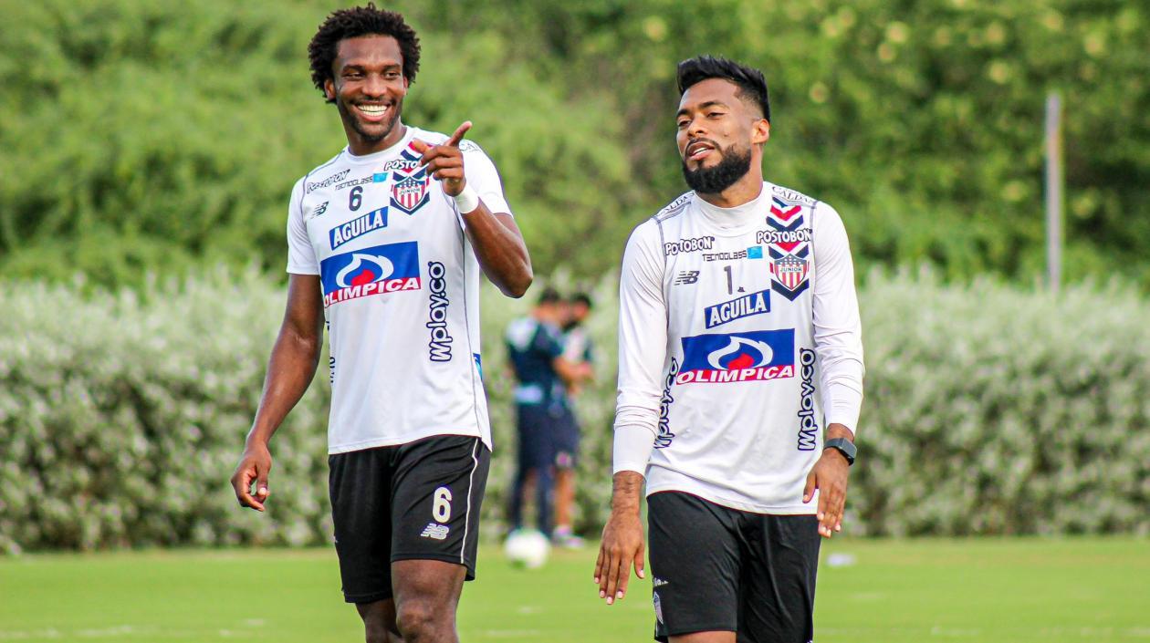 Didier Moreno y Luis 'Cariaco' González. 