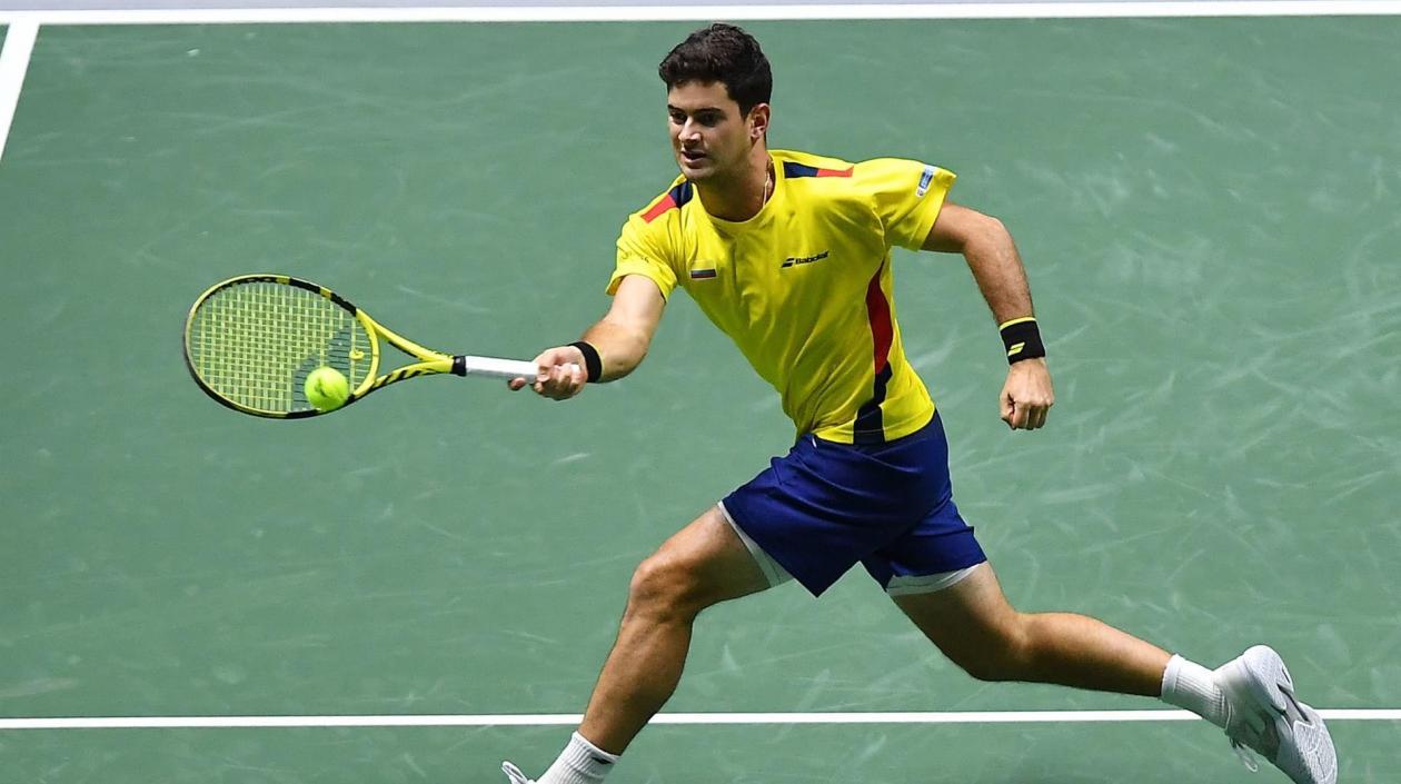 Nicolás Mejía, tenista colombiano. 