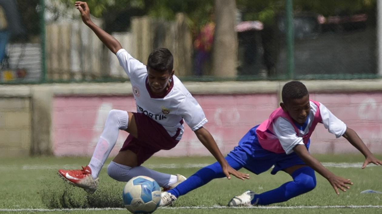 Acciones del torneo interdepartamental. 