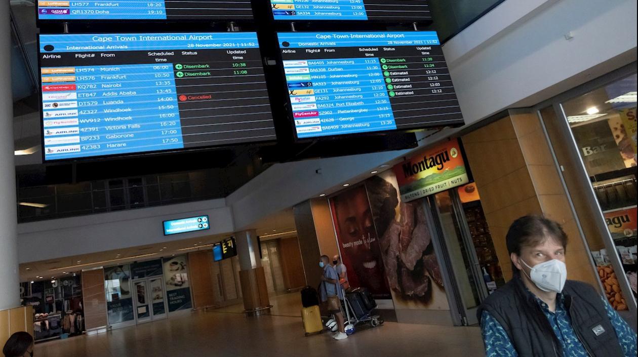 Imagen de un aeropuerto sudafricano.